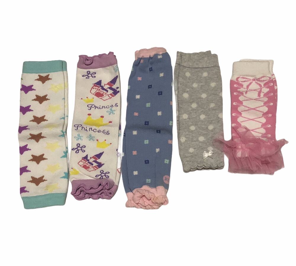 Baby Leg Baby Leggings Leg Warmers Star Princess Ballet Pink